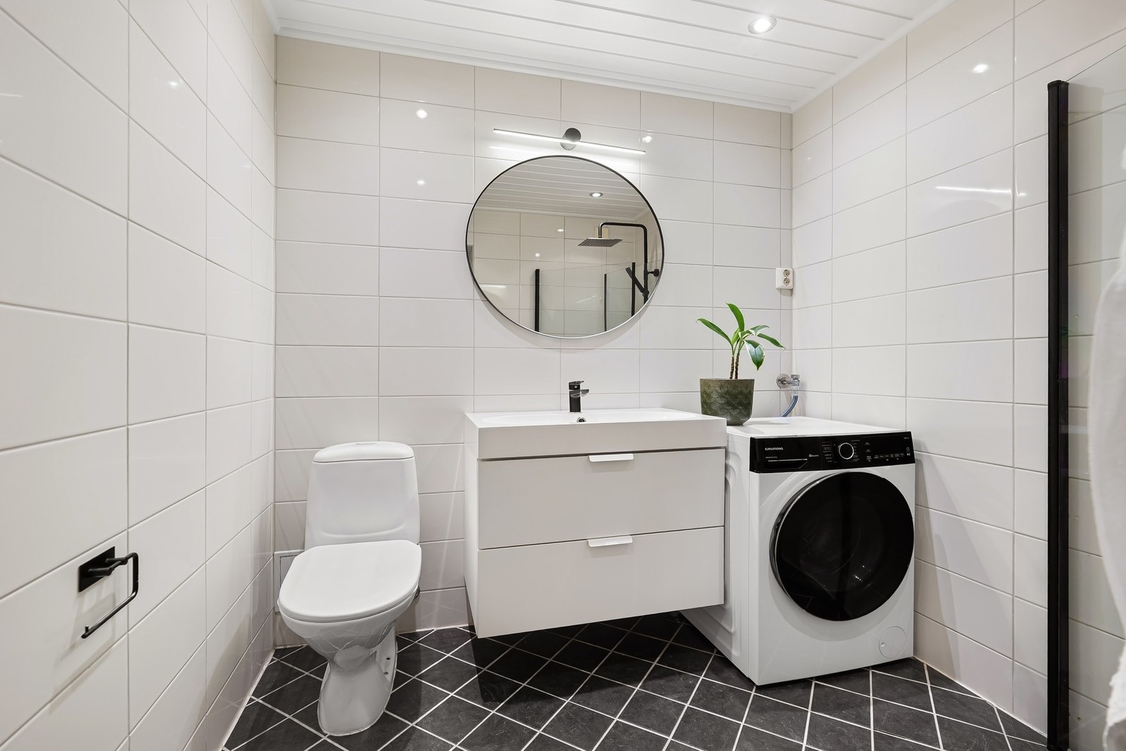 Et stort og innbydende bad Galleribilde