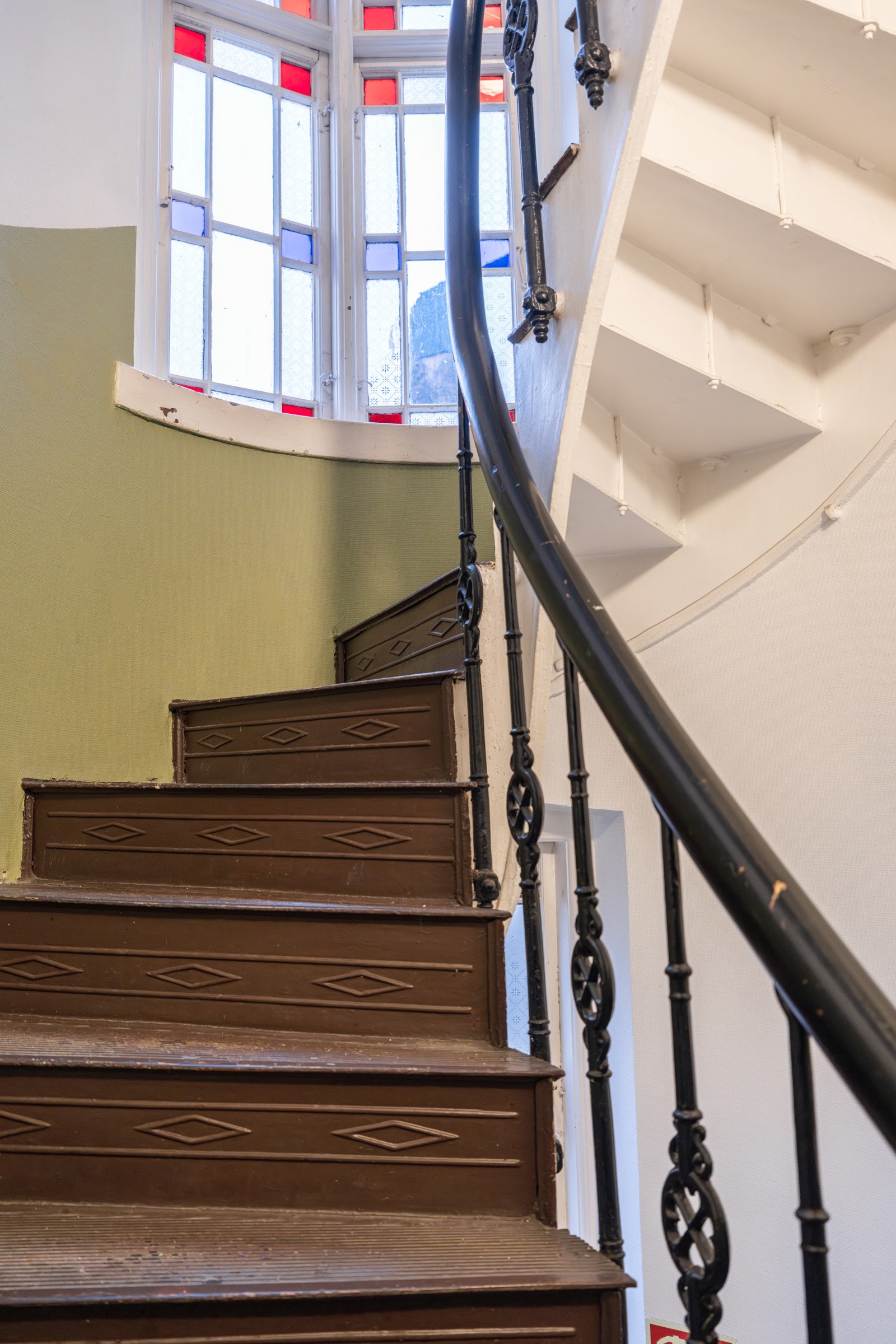 Klassisk detaljer i trappeoppgangen. Galleribilde