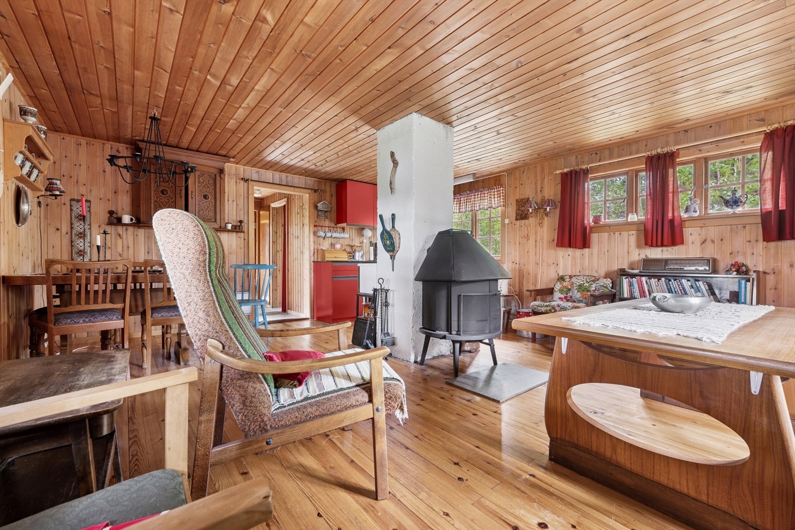 Rommets utforming gir mange møbleringsmuligheter. Galleribilde