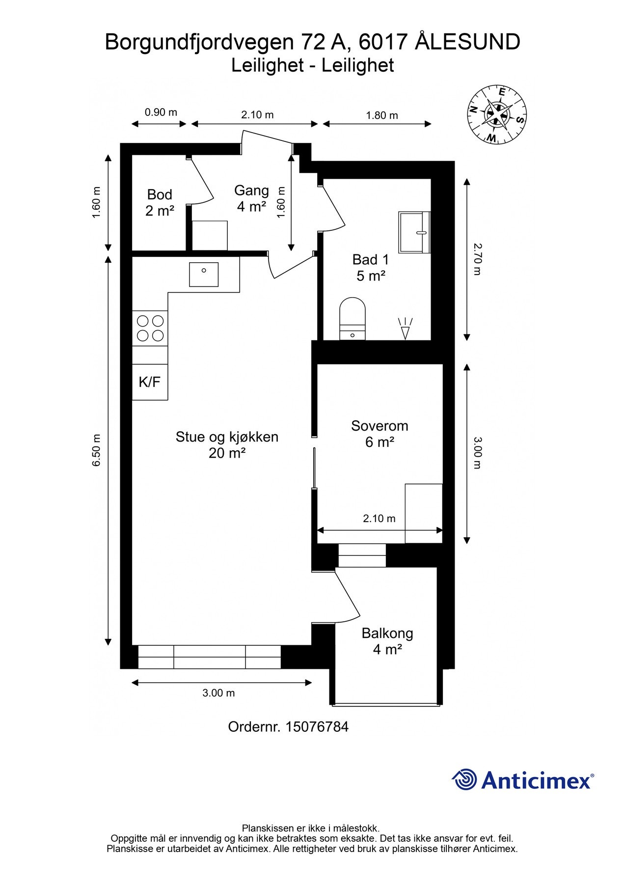 Plantegning. Galleribilde