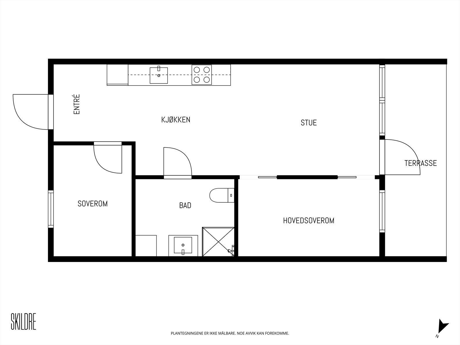 Plantegning. Galleribilde