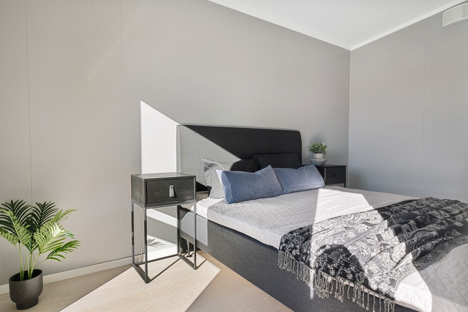 I leiligheten er det to soverom. (Bilde fra 3C). Galleribilde