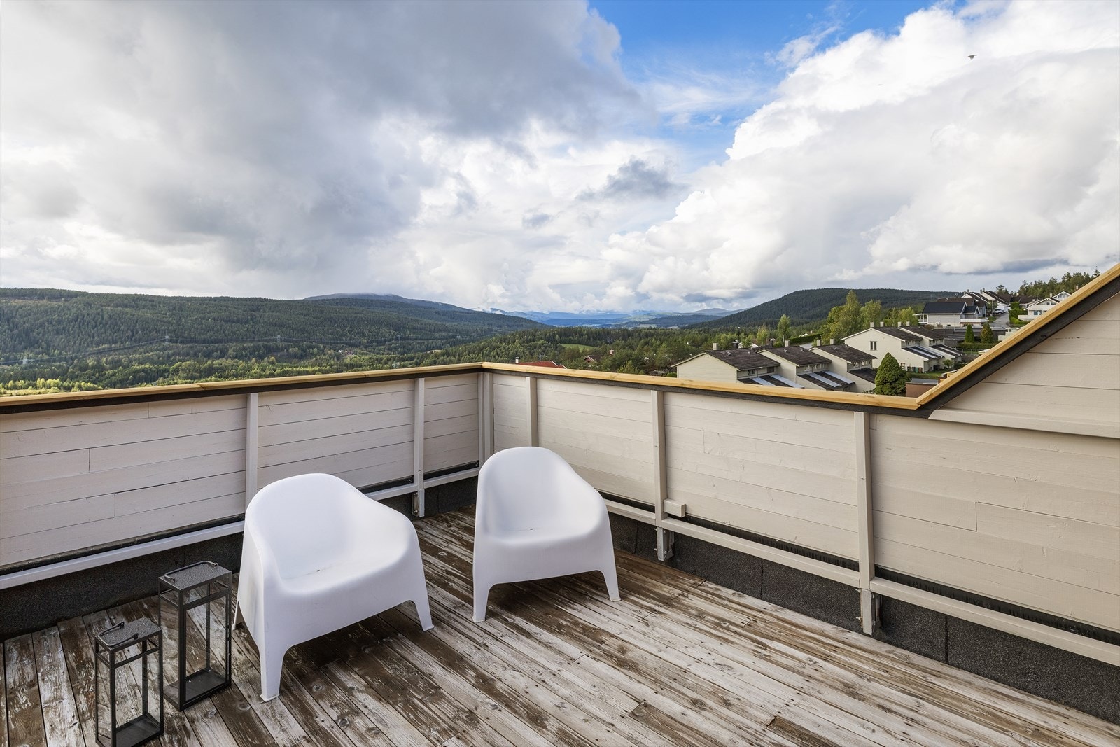 Utsikt mot blant annet Norefjell Galleribilde