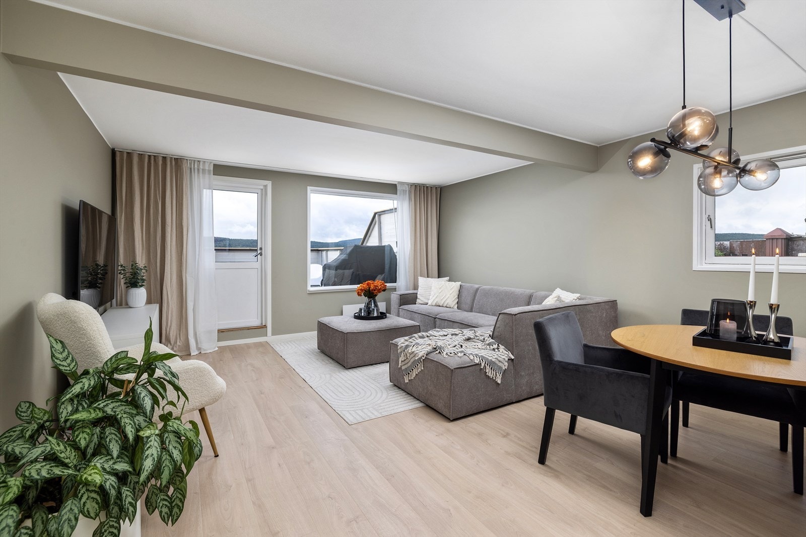 God veggplass og lett å møblere Galleribilde