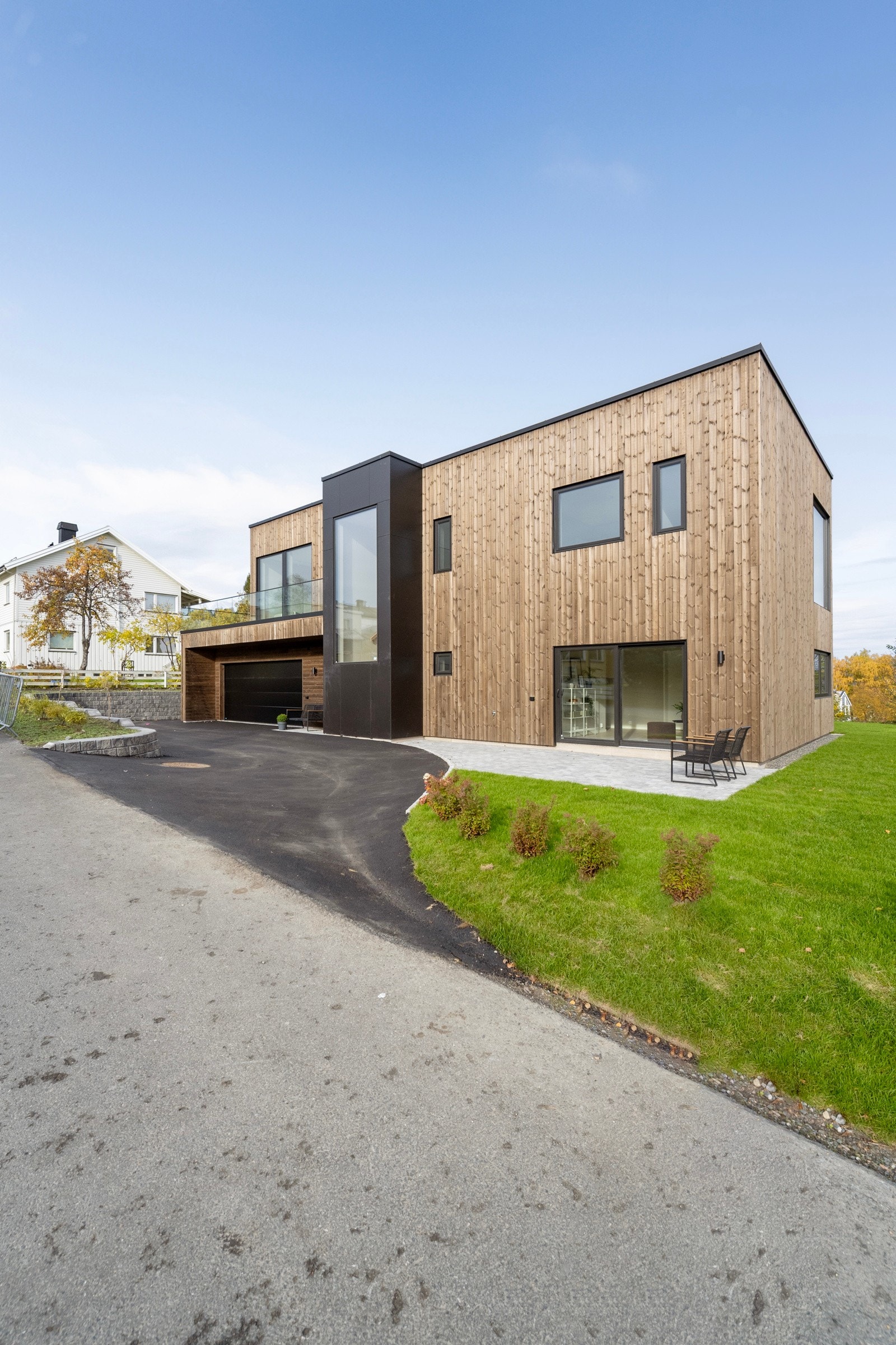 Her får du en bolig med rent og tidløst uttrykk. Galleribilde