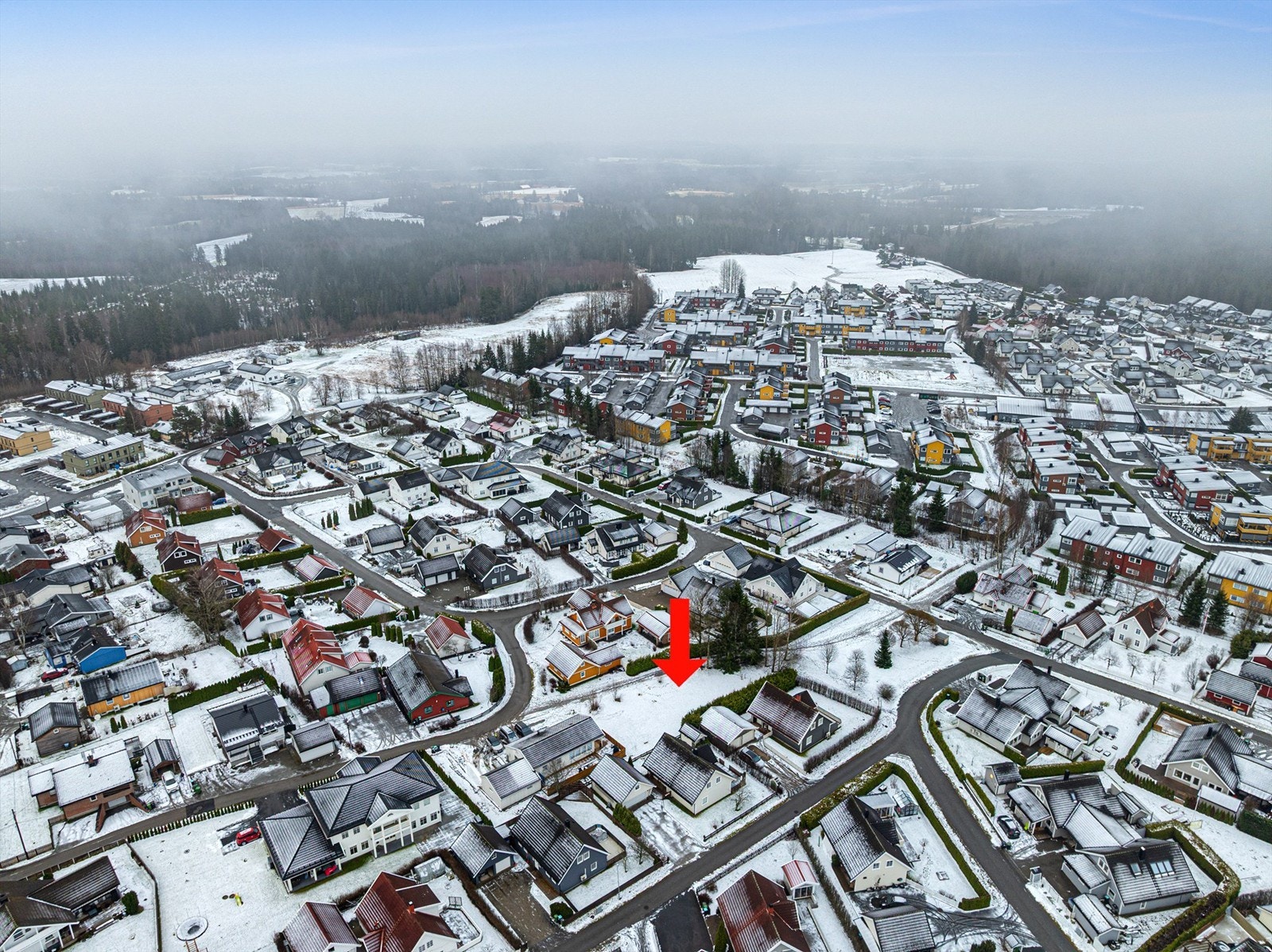 Dronefoto Galleribilde