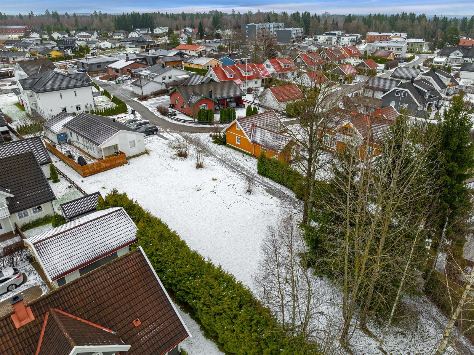 Dronefoto Galleribilde