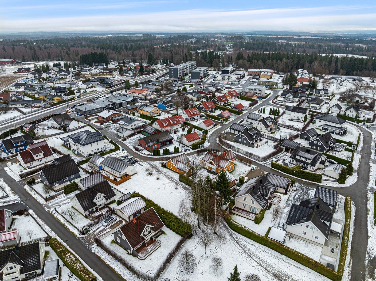 Dronefoto Galleribilde