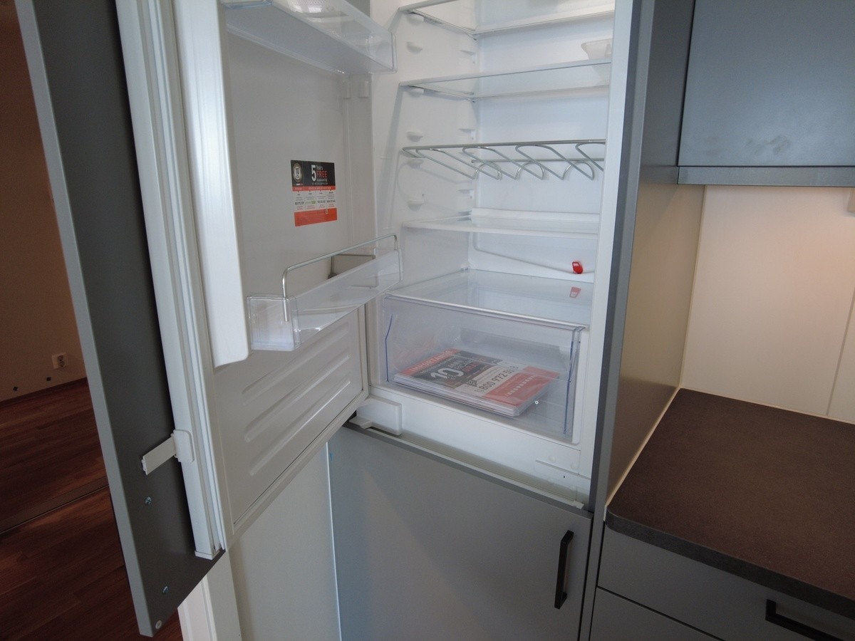 Nye hvitevarer: Kombiskap. Galleribilde