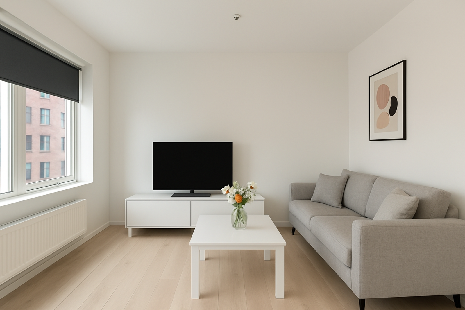 2-roms, med utgang til uteplass Galleribilde