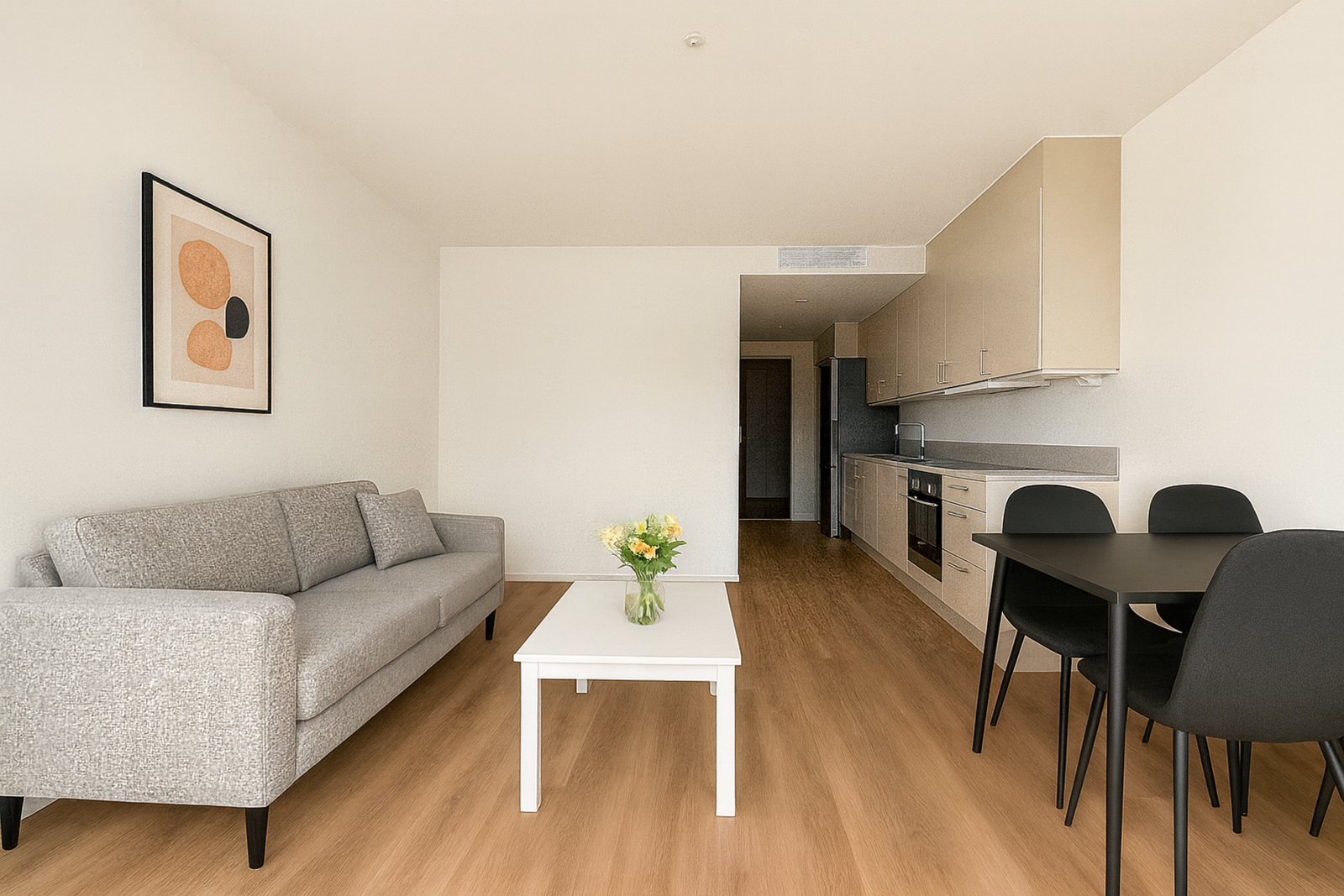 Leiligheten er gjennomgående med fine løsninger Galleribilde