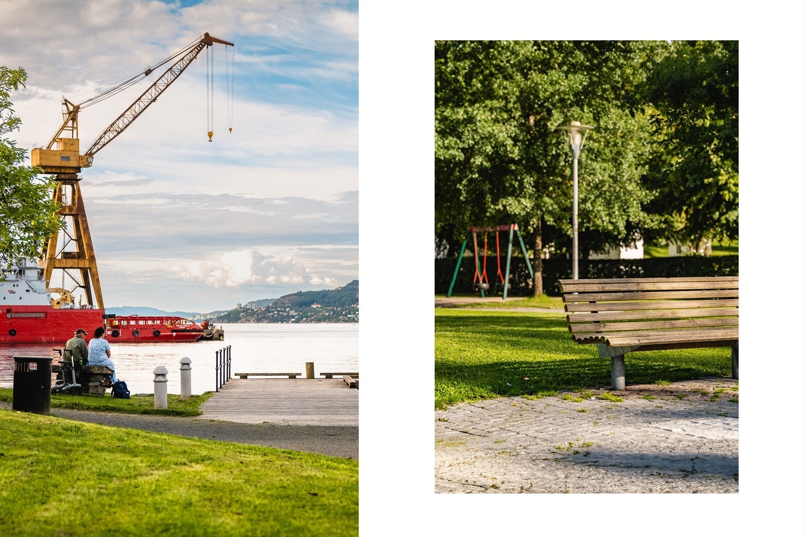 Det er flere grønne lunger og parker i nærområdet som man enkelt kan spasere til. Blant annet Kirkebukten park, eller Håsteinarparken ved Laksevåg museum Galleribilde