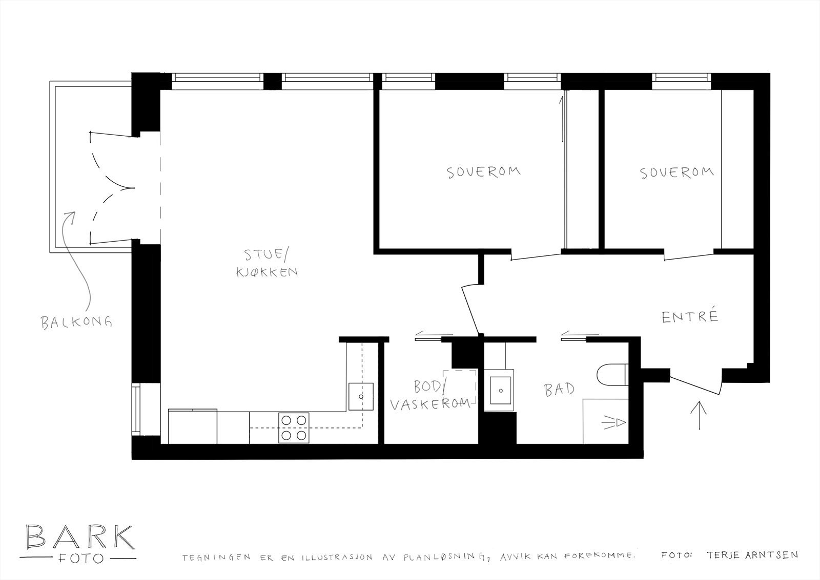 - Planskisse - Galleribilde