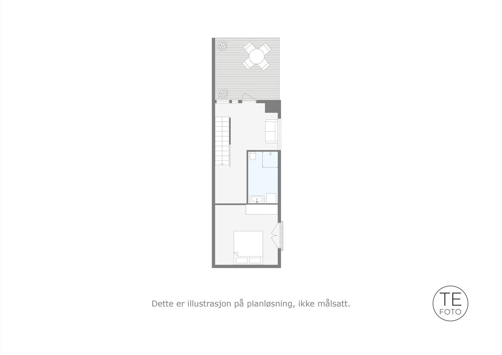 Plantegning 3. etg Galleribilde