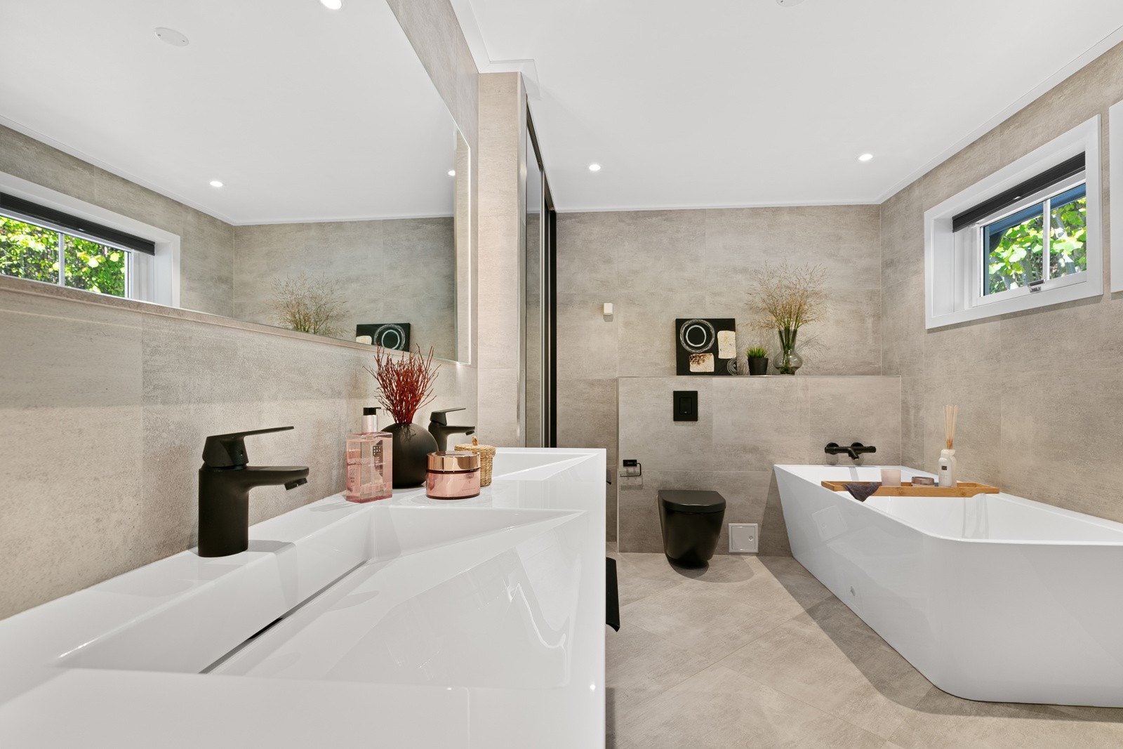 Stort nytt bad Galleribilde