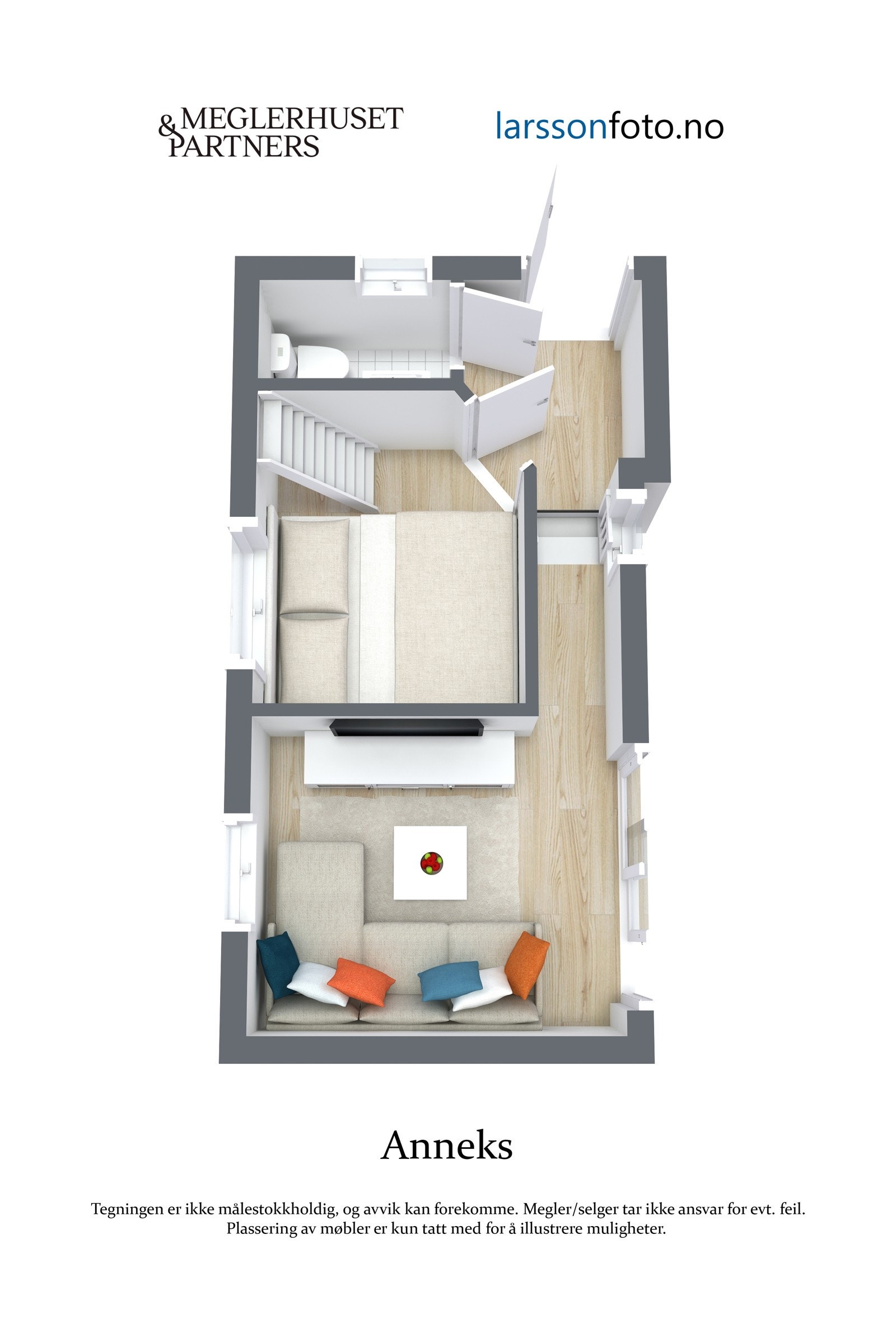 Plantegning Anneks Galleribilde