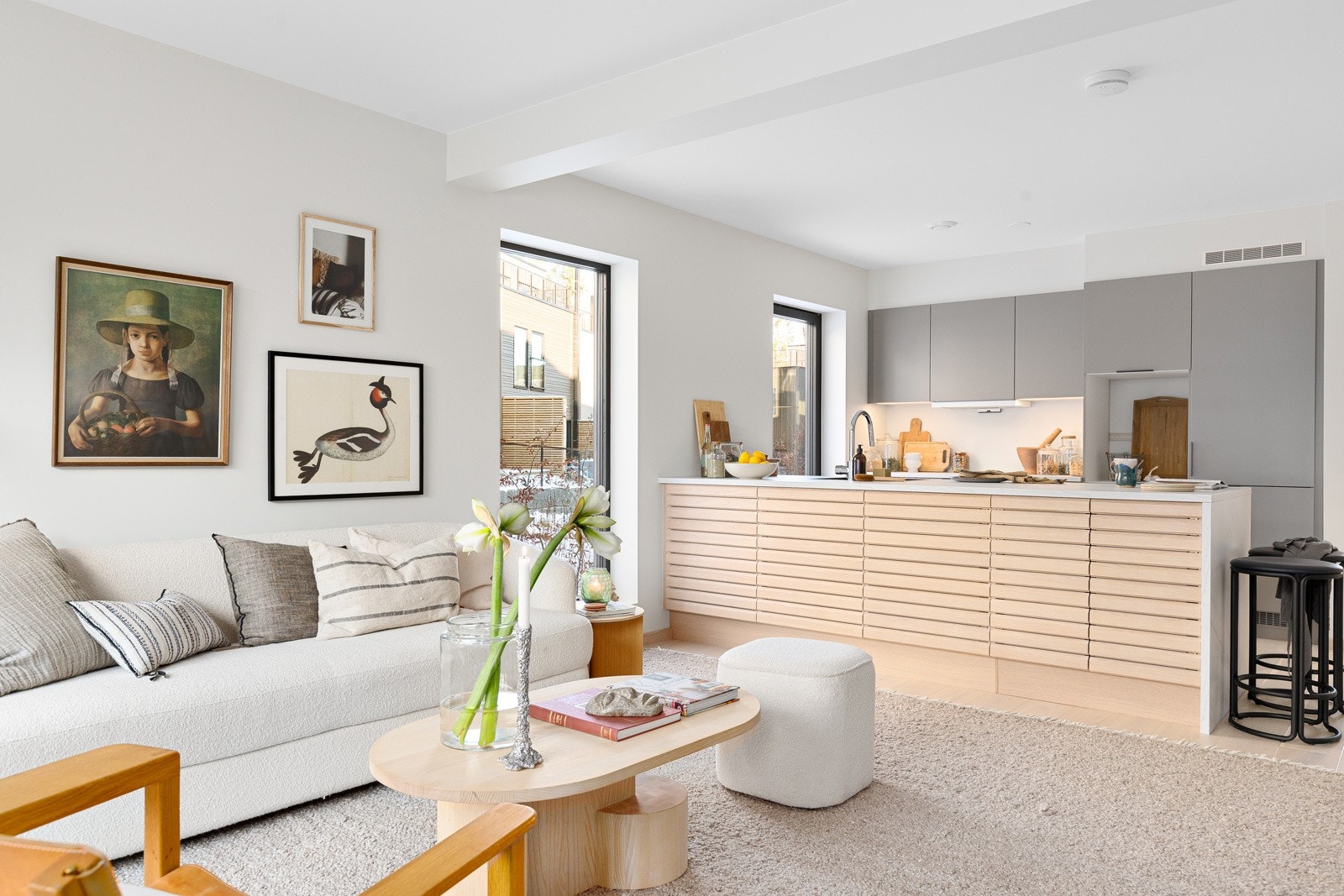 Bildene i annonsen er fra annen bolig i prosjektet. Det er avvik mellom bildene og planløsning/plassering til boligen som selges. Galleribilde