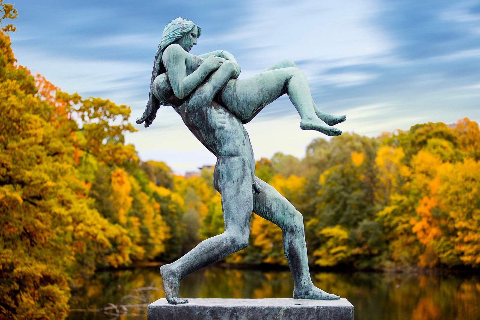 Kort vei til Frognerparken. Galleribilde