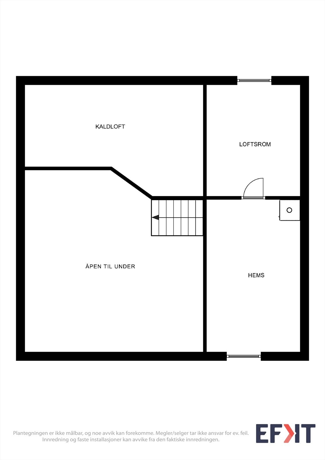 Planskisse hems Galleribilde