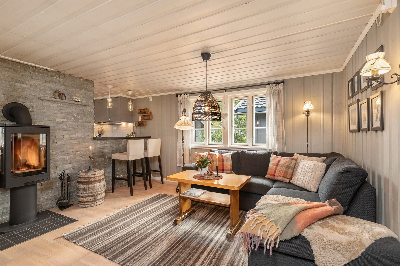 Lyst, koselig og innbydende! Galleribilde