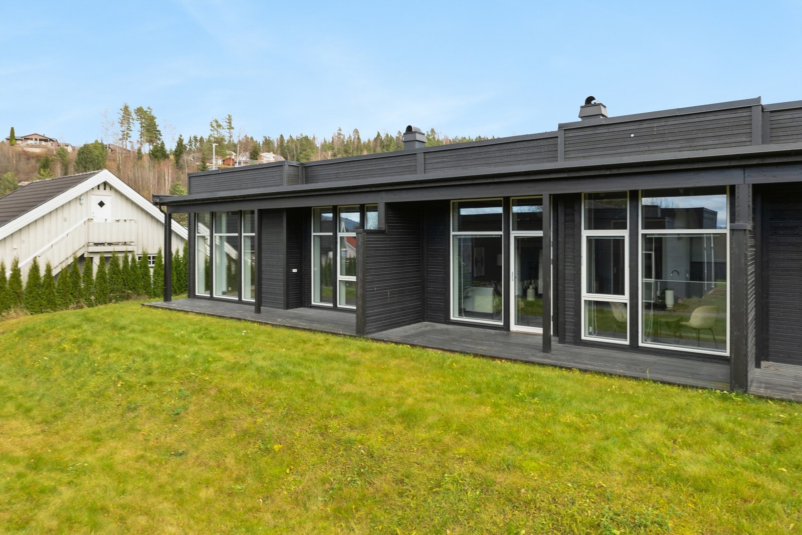 Moderne leilighet med en praktisk og arealeffektiv planløsning over ett plan. Galleribilde