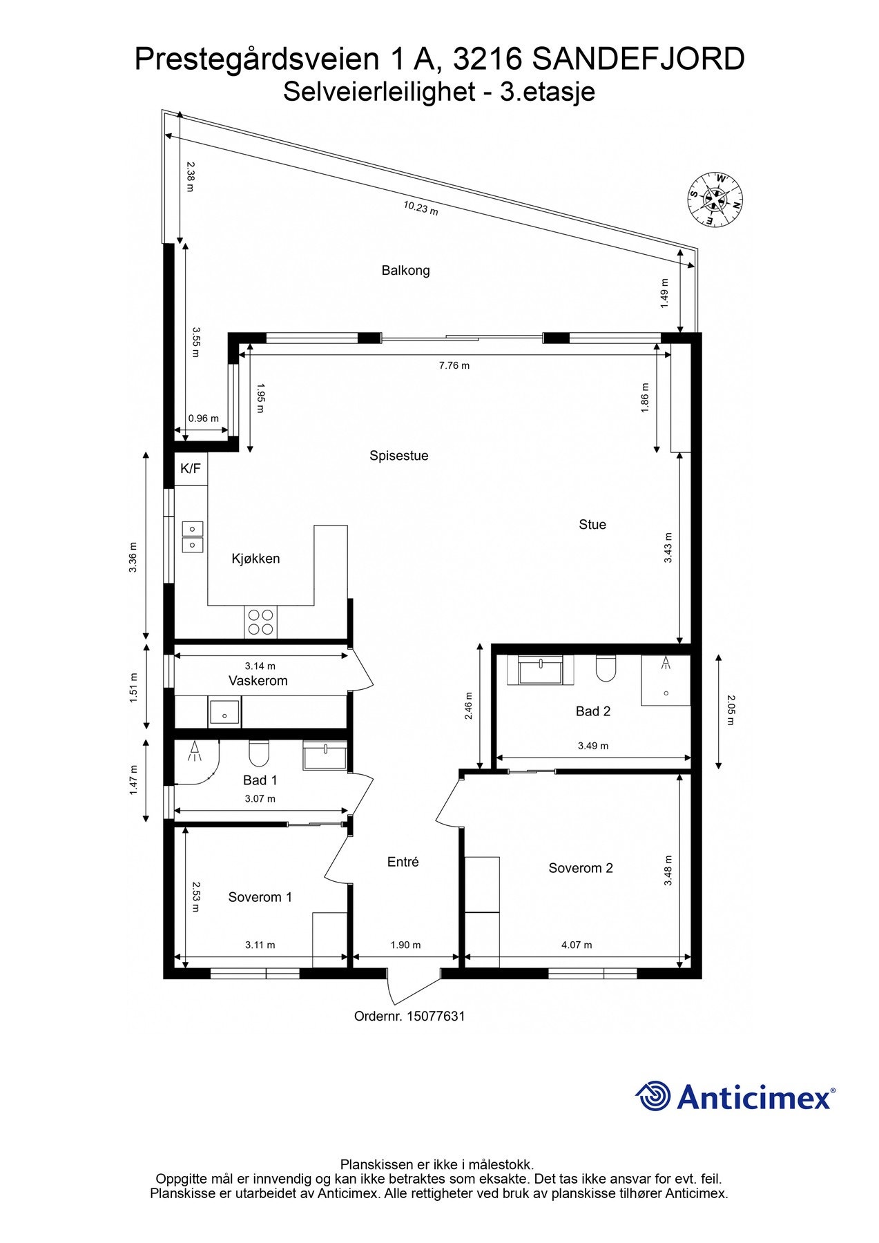 Gjør deg kjent med planløsningen Galleribilde