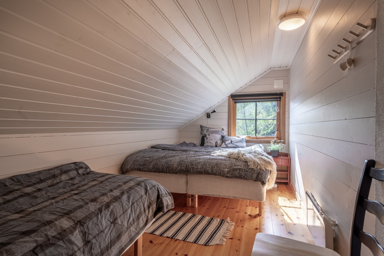 Tilsvarende sengeplasser på det andre soverommet. Galleribilde