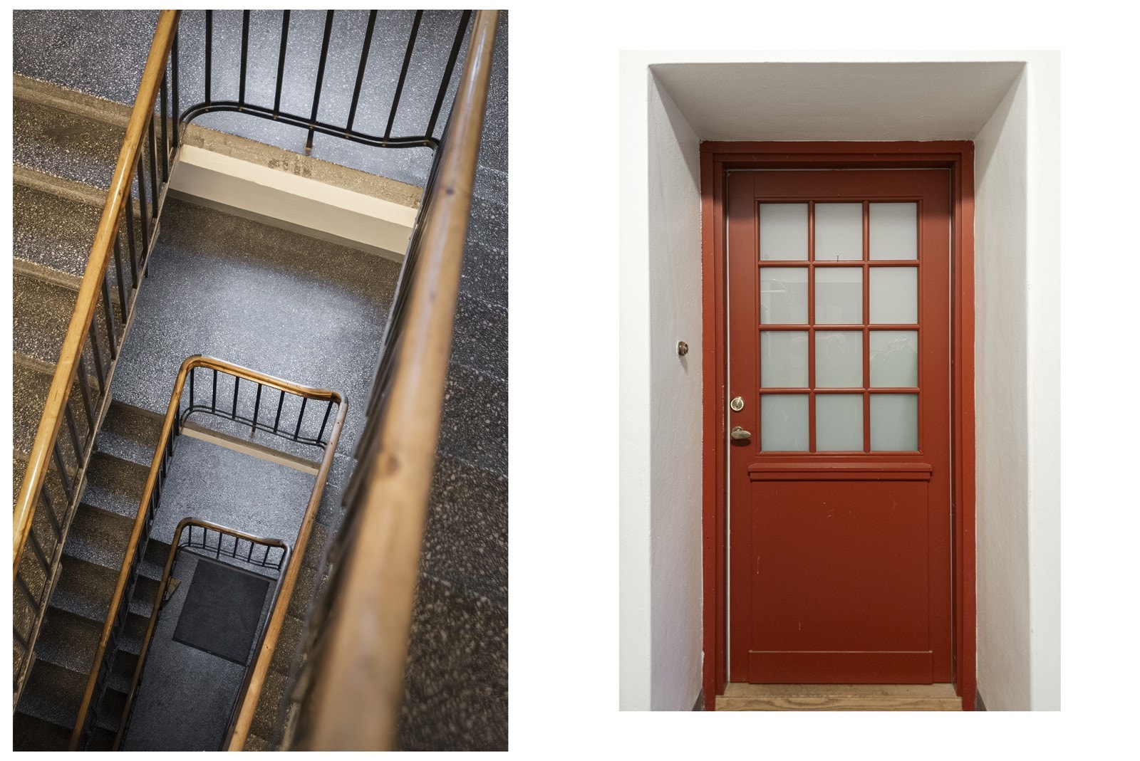 Detalj trappeoppgang Galleribilde