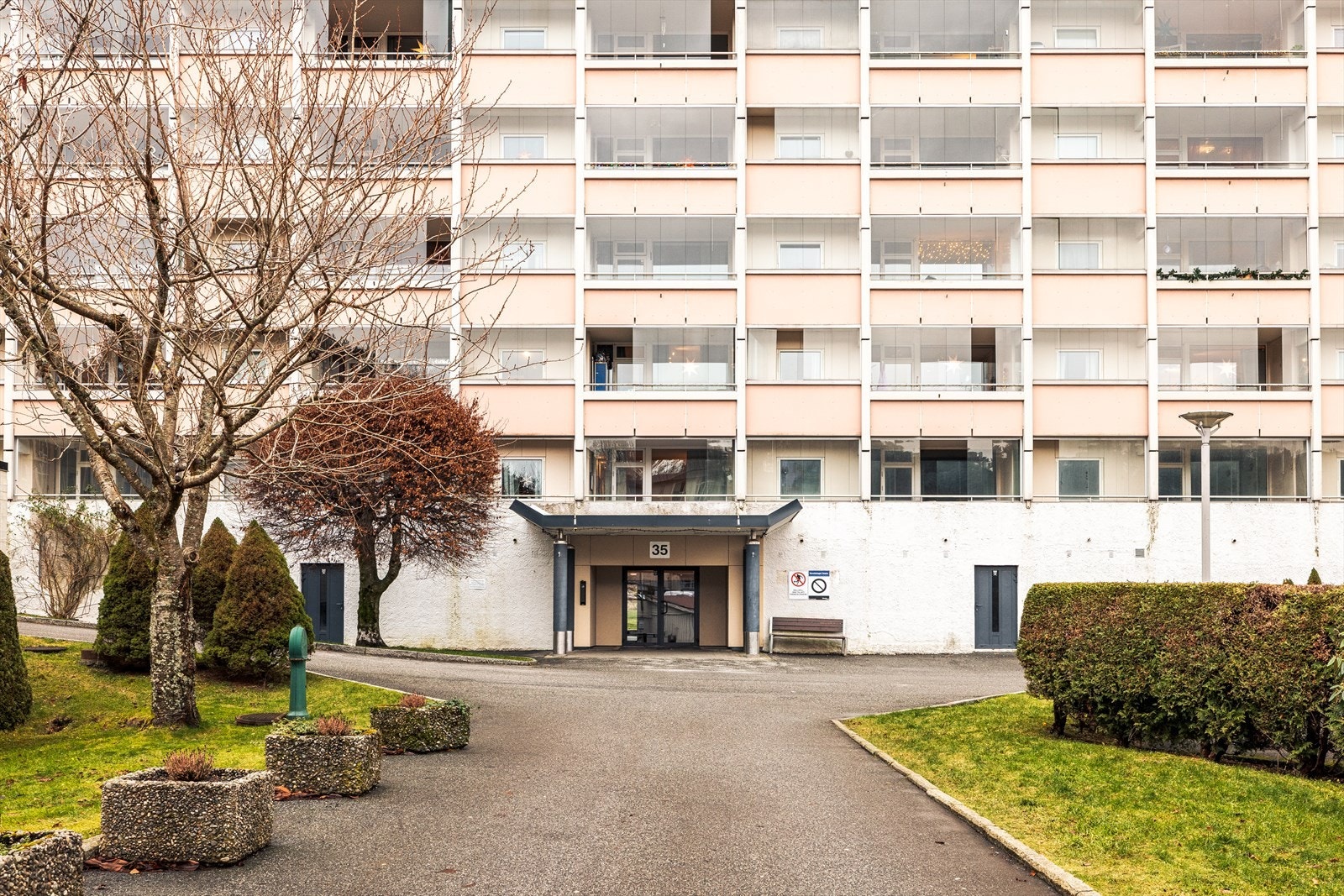 Felles inngangsparti Galleribilde