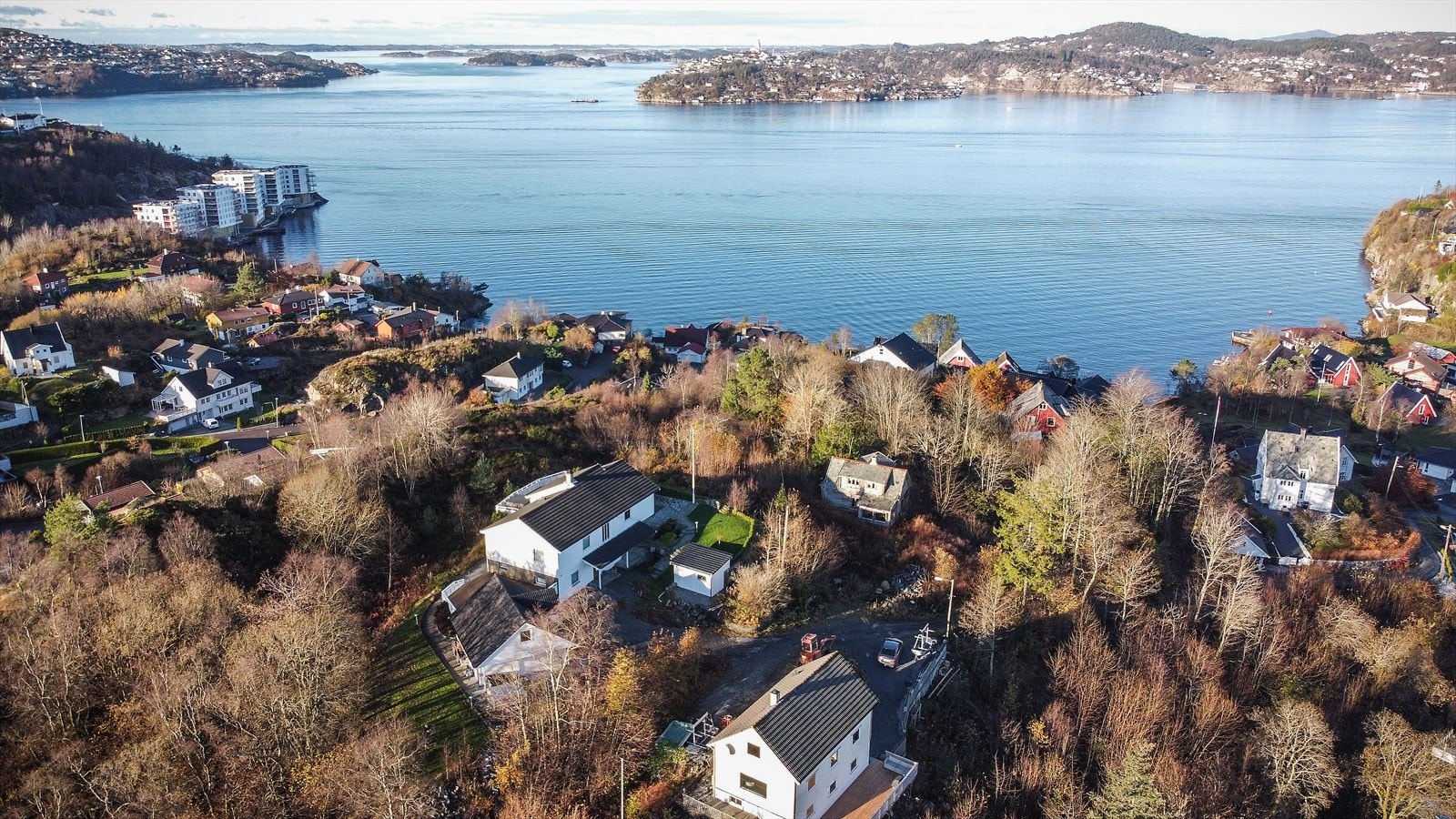 BK gir i tillegg noen av tomtene rett, mot betaling av refusjon, til å koble seg til offentlig vann- og avløpsnett Galleribilde