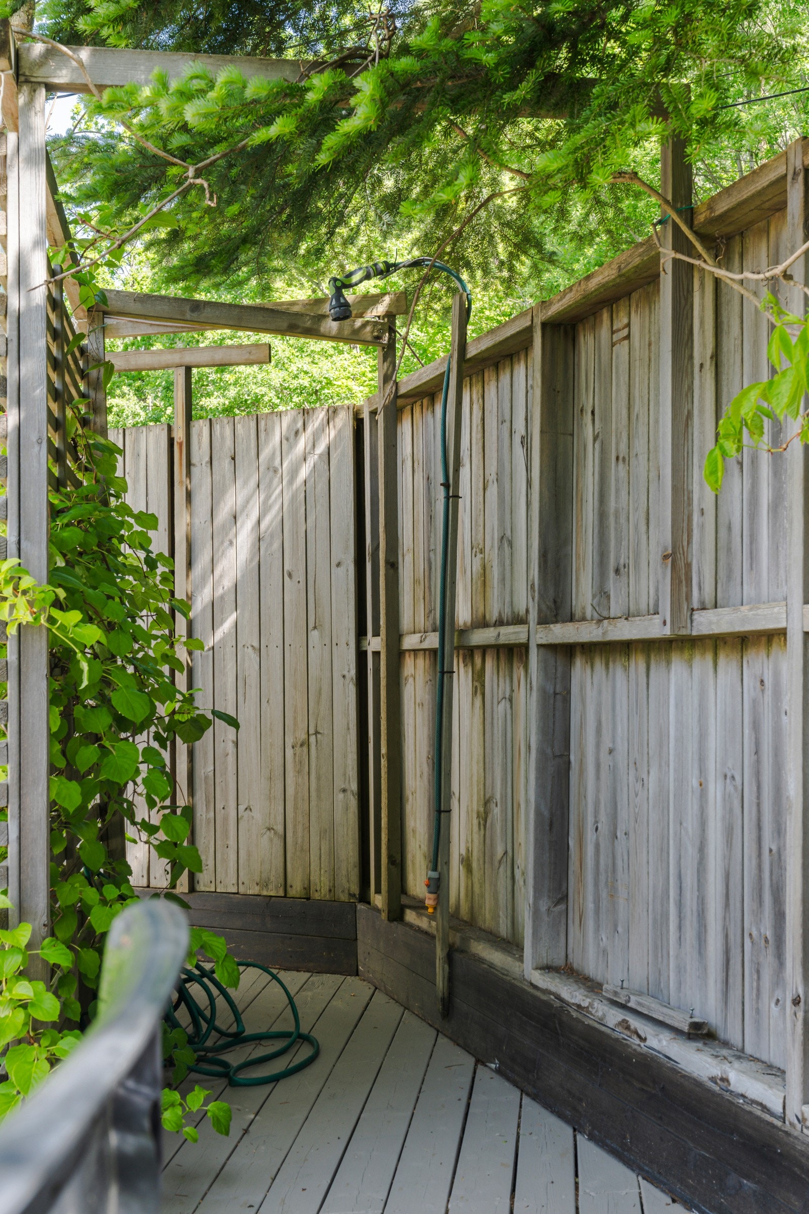 Utedusj i tilknytning til terrassen Galleribilde