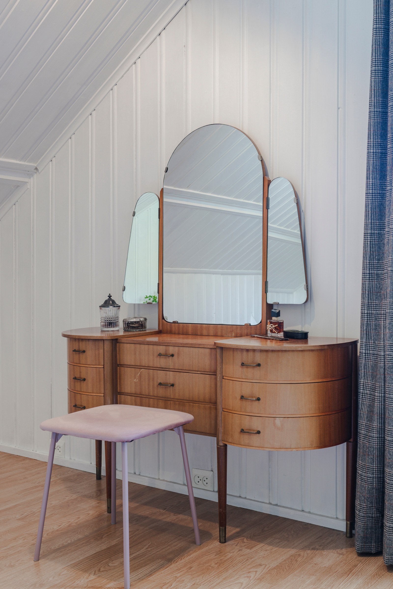 Detal fra hovedsoverommet. Galleribilde