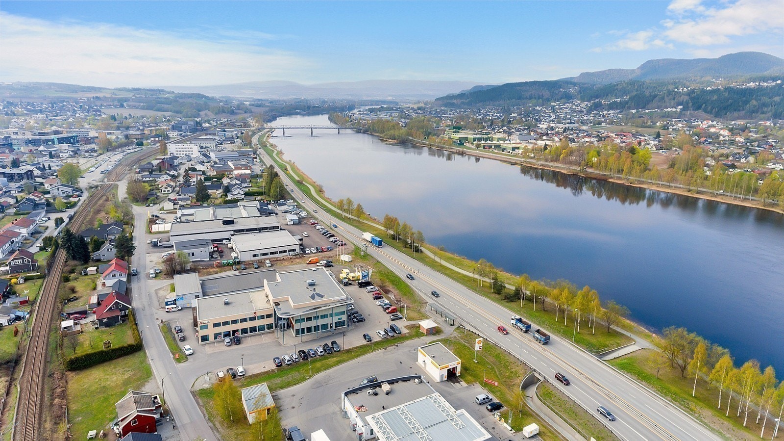 Gangavstand til Jernbanestasjonen Galleribilde