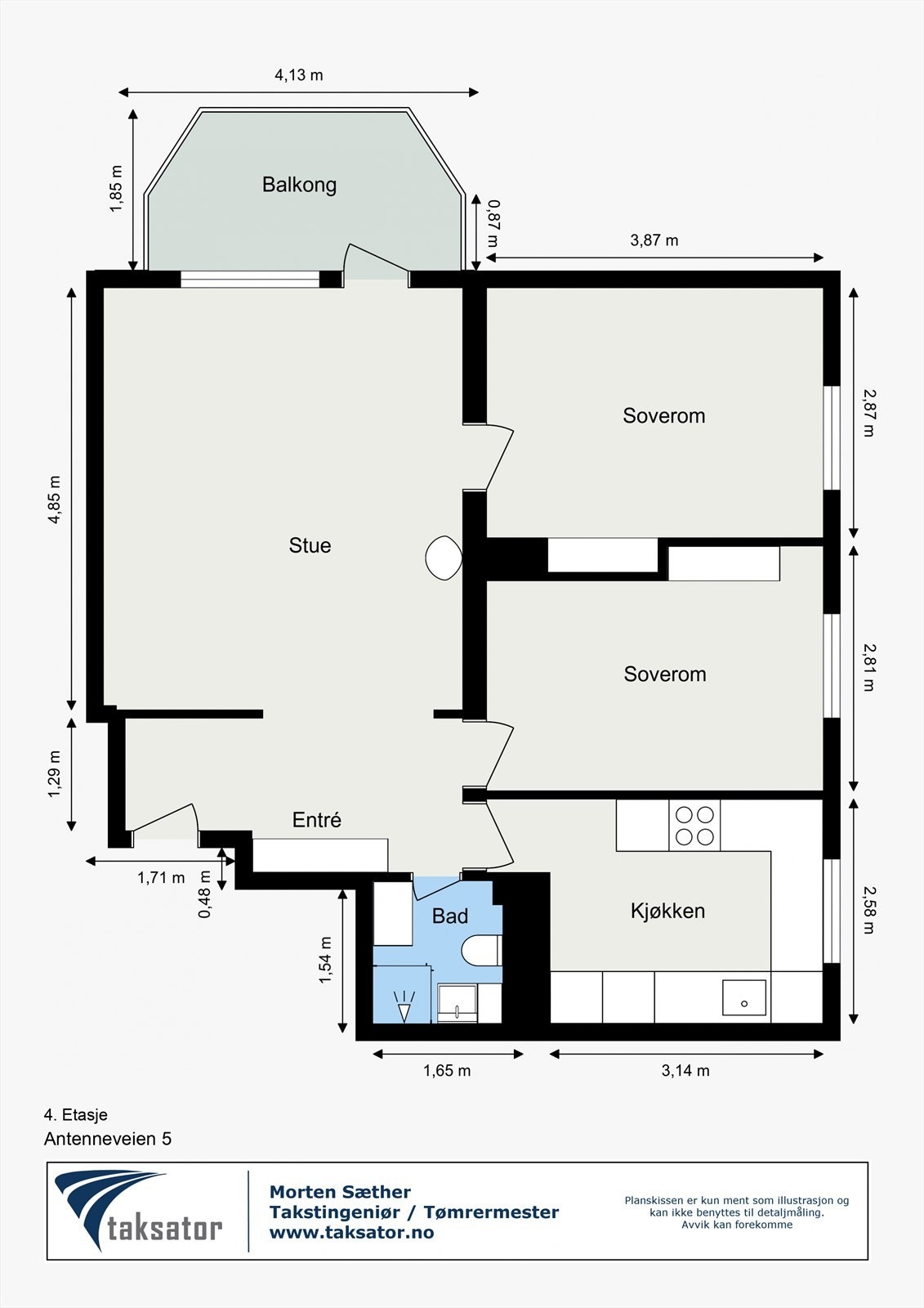 Planløsning. Galleribilde