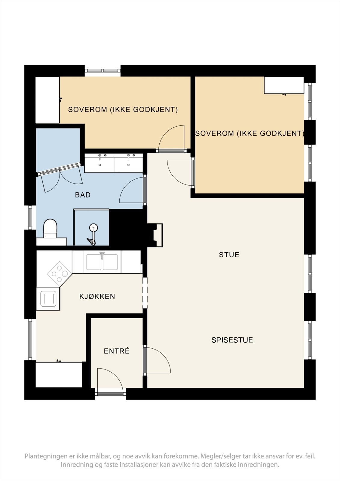 Plantegning. Galleribilde