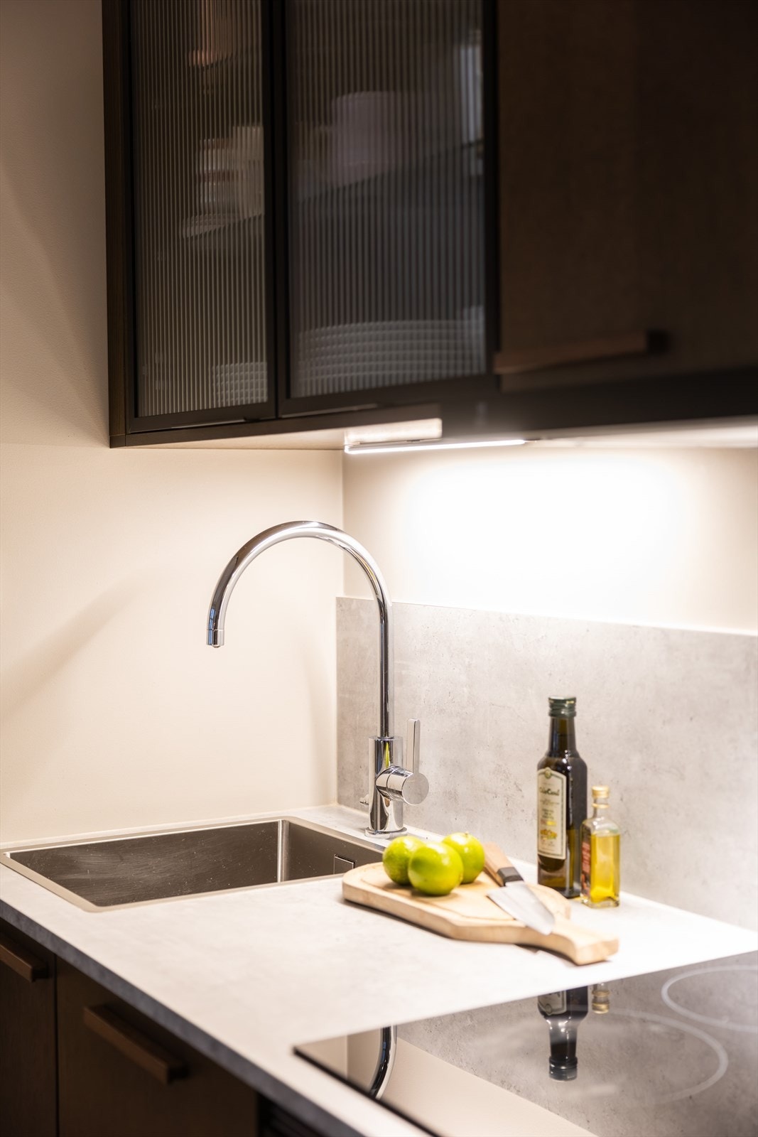 Kullfilterventilator over koketoppen. Galleribilde