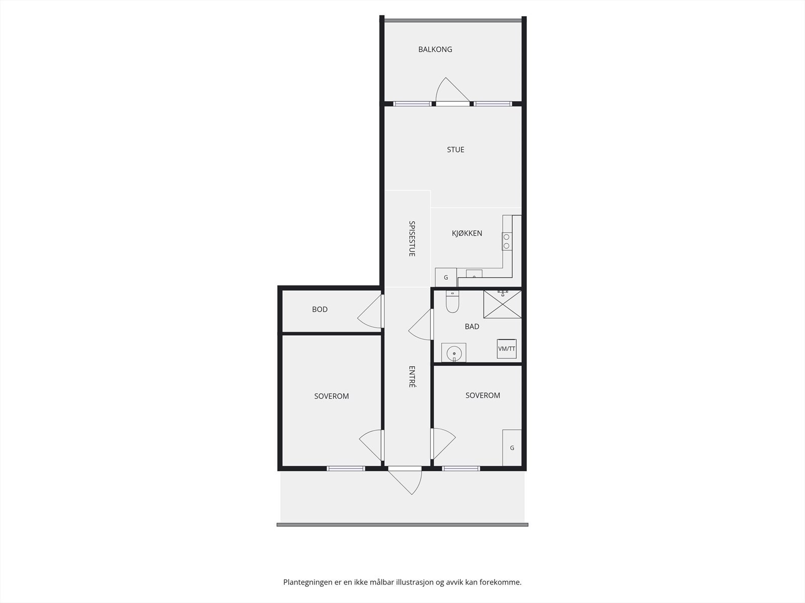 Plantegning. Galleribilde