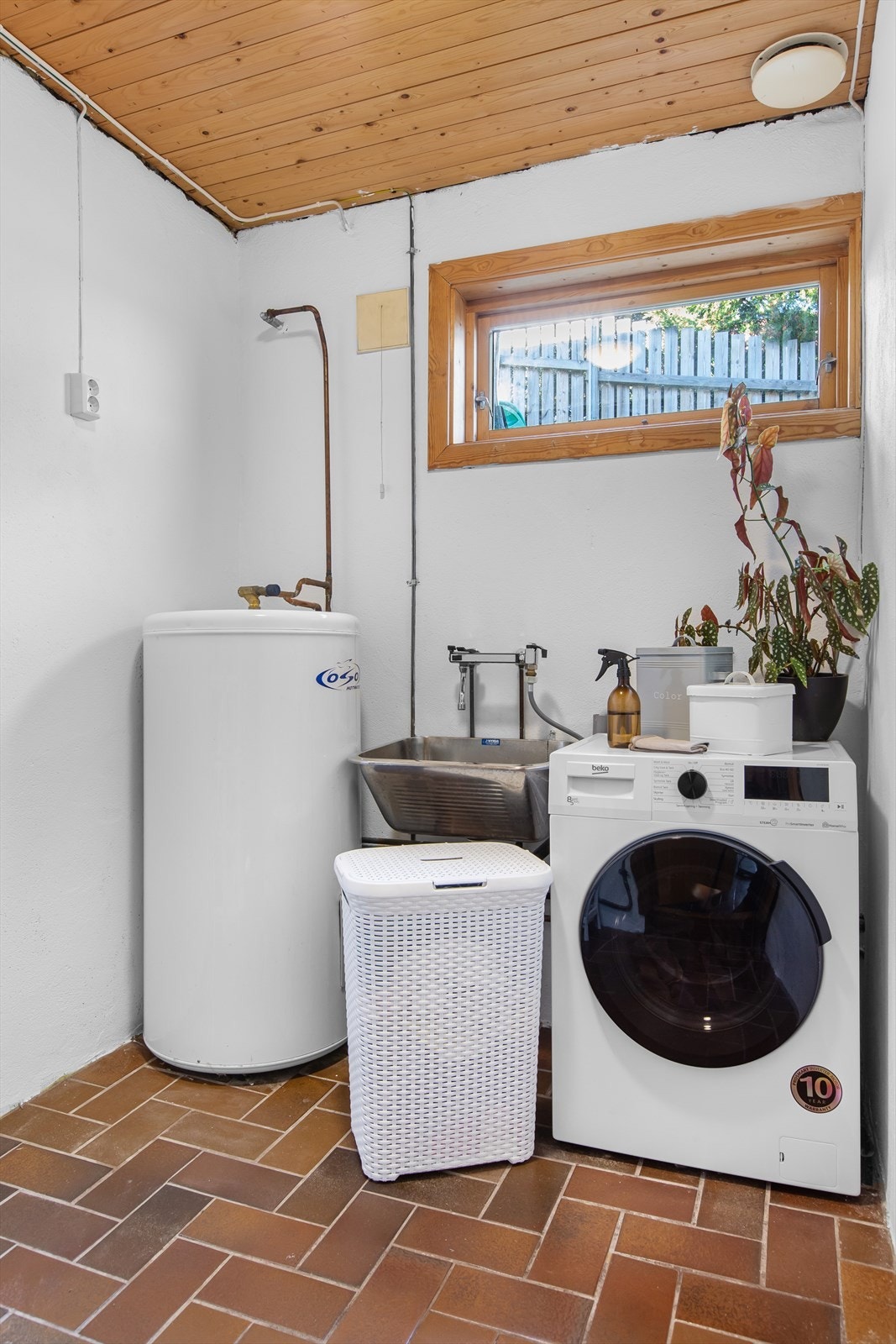 Alle er veldig glad i et eget vaskerom. Galleribilde