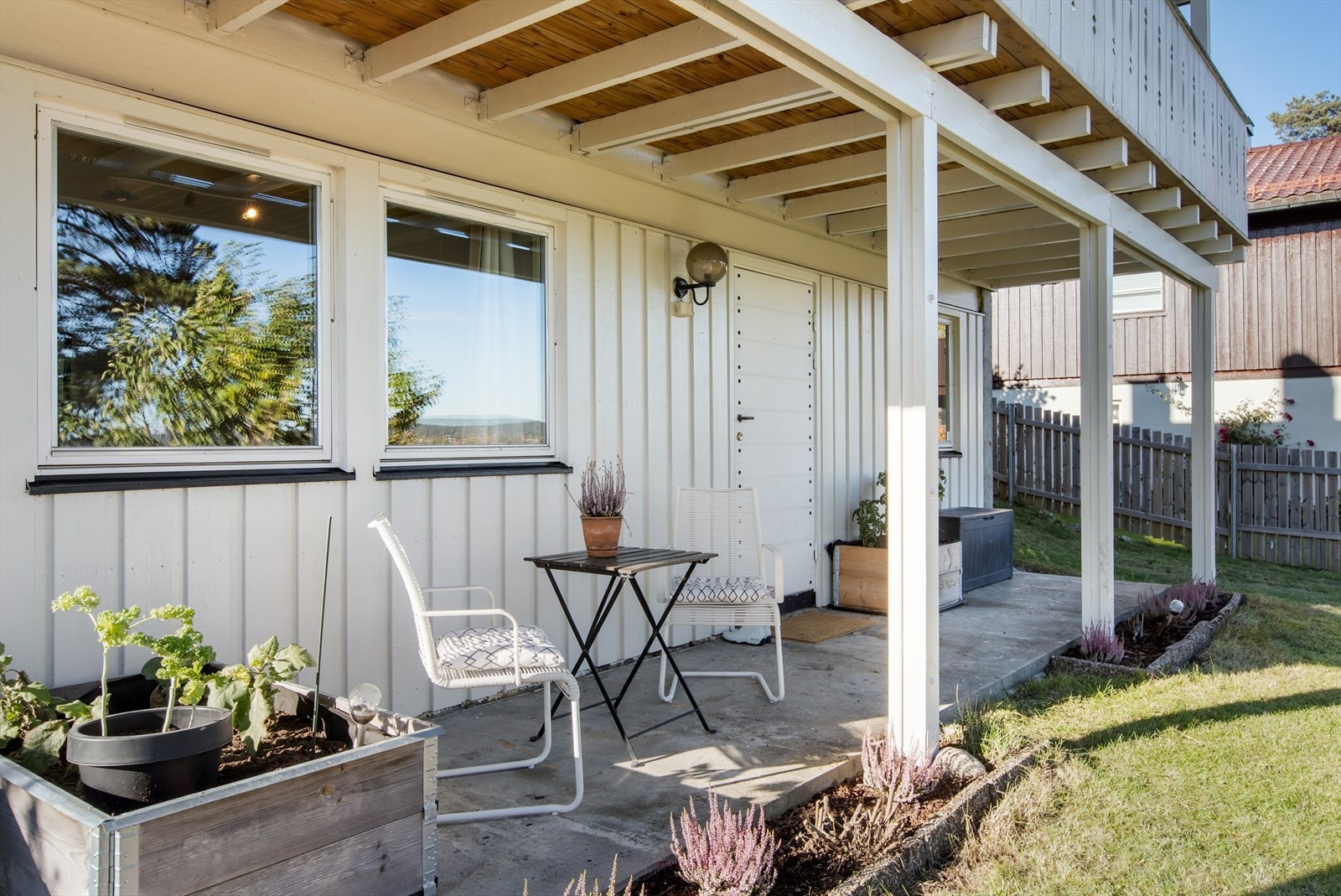 Inngangspartiet i underetasjen. Galleribilde