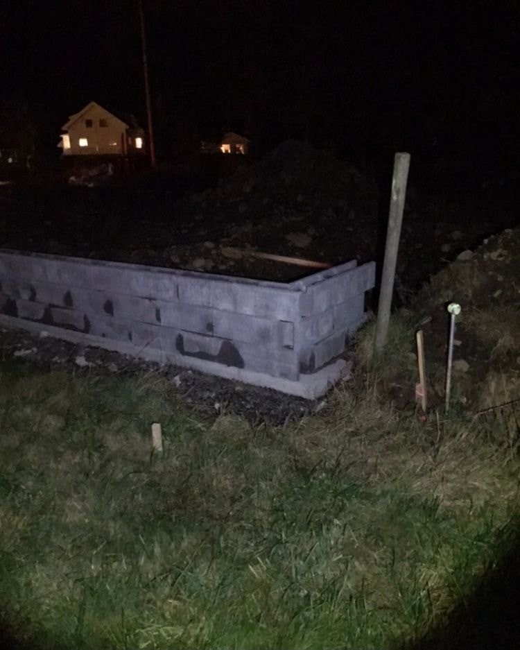 Tomtegrensa er markert. Galleribilde