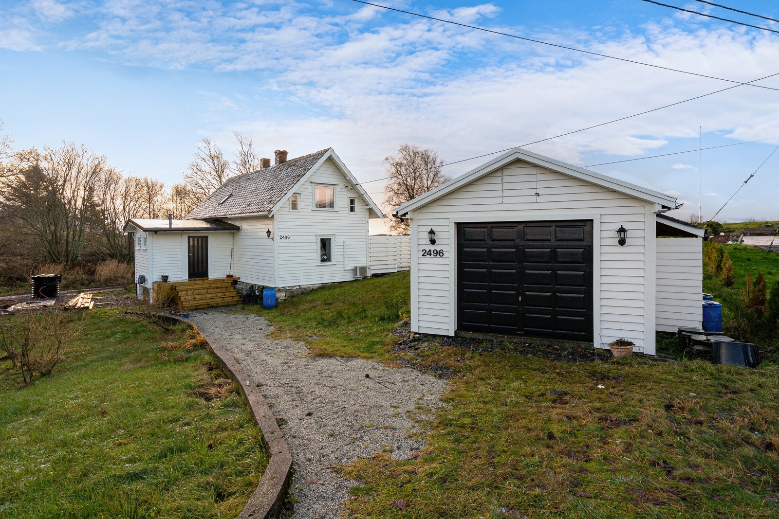 Enkel garasje Galleribilde