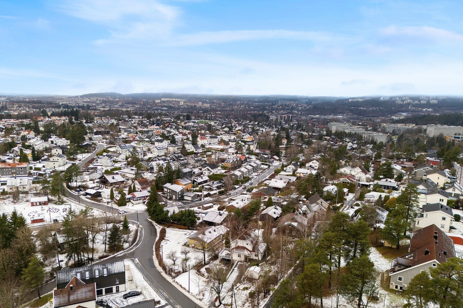God oversikt over nærområdet. Galleribilde