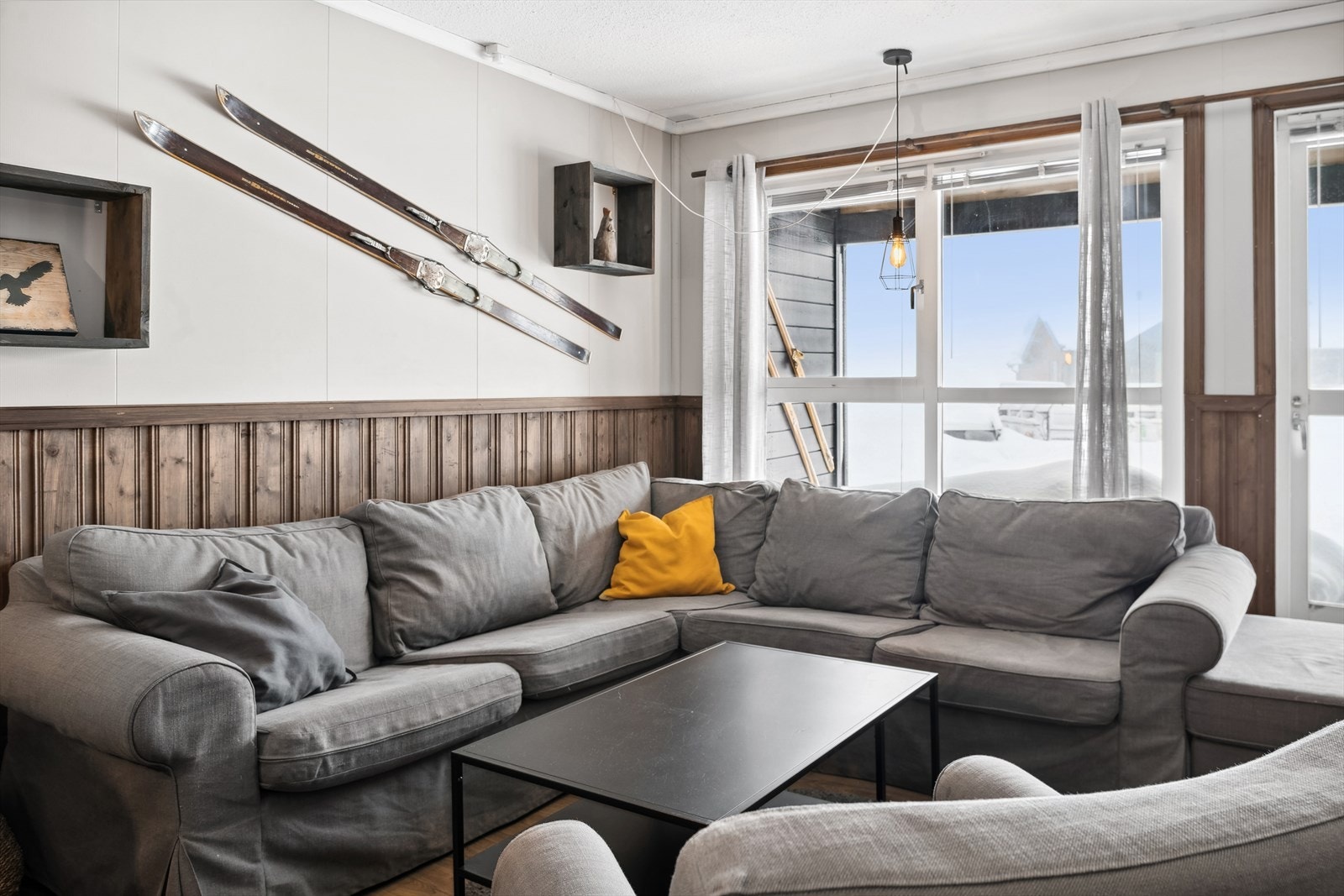 God plass for en hyggelig sofakrok Galleribilde