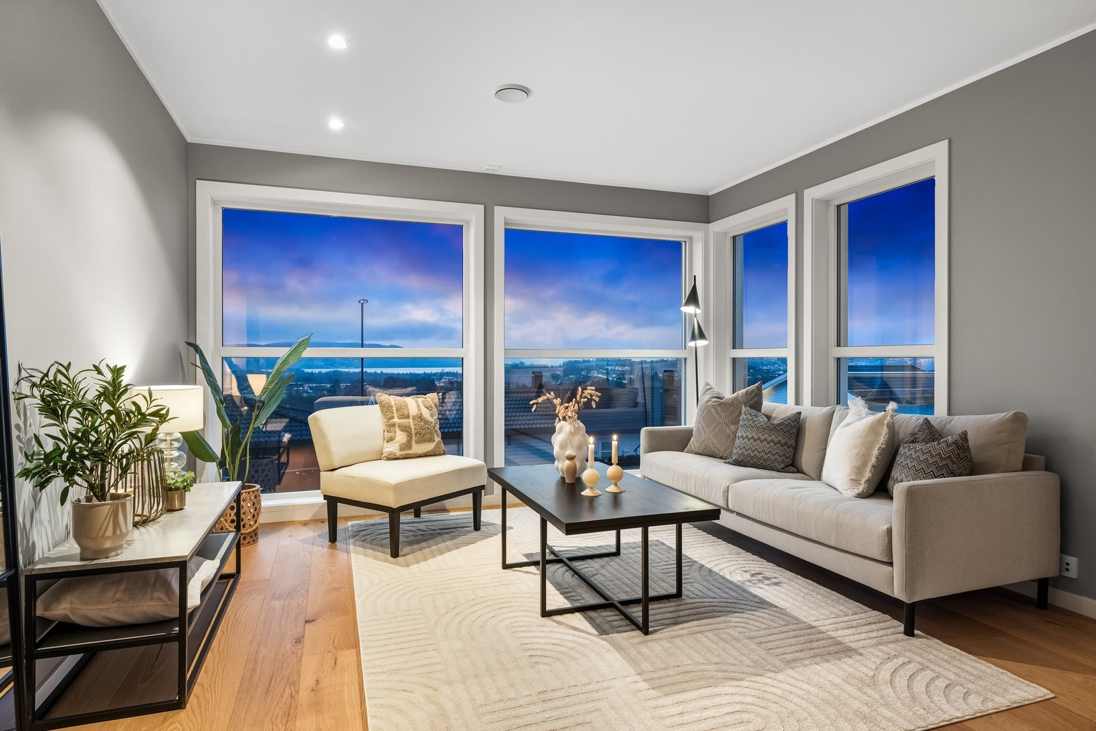 Kveldsstemning Galleribilde