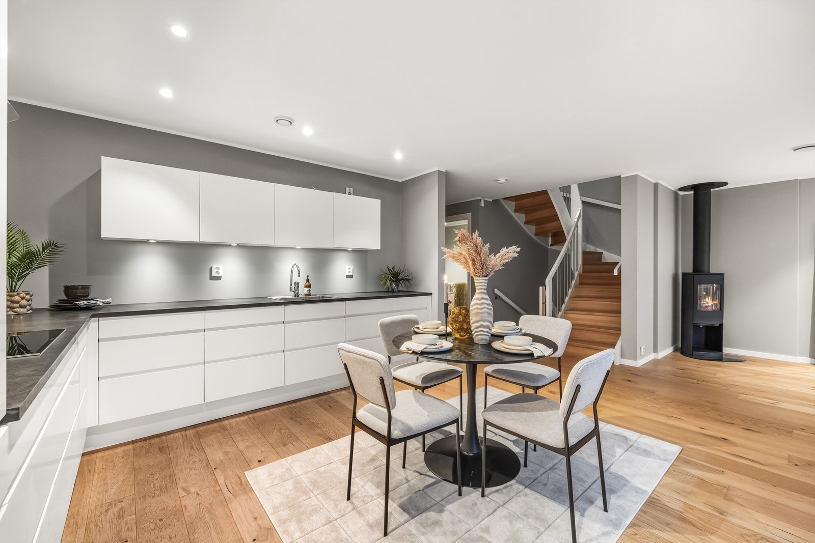 Spiseplassen er sentralt plassert Galleribilde