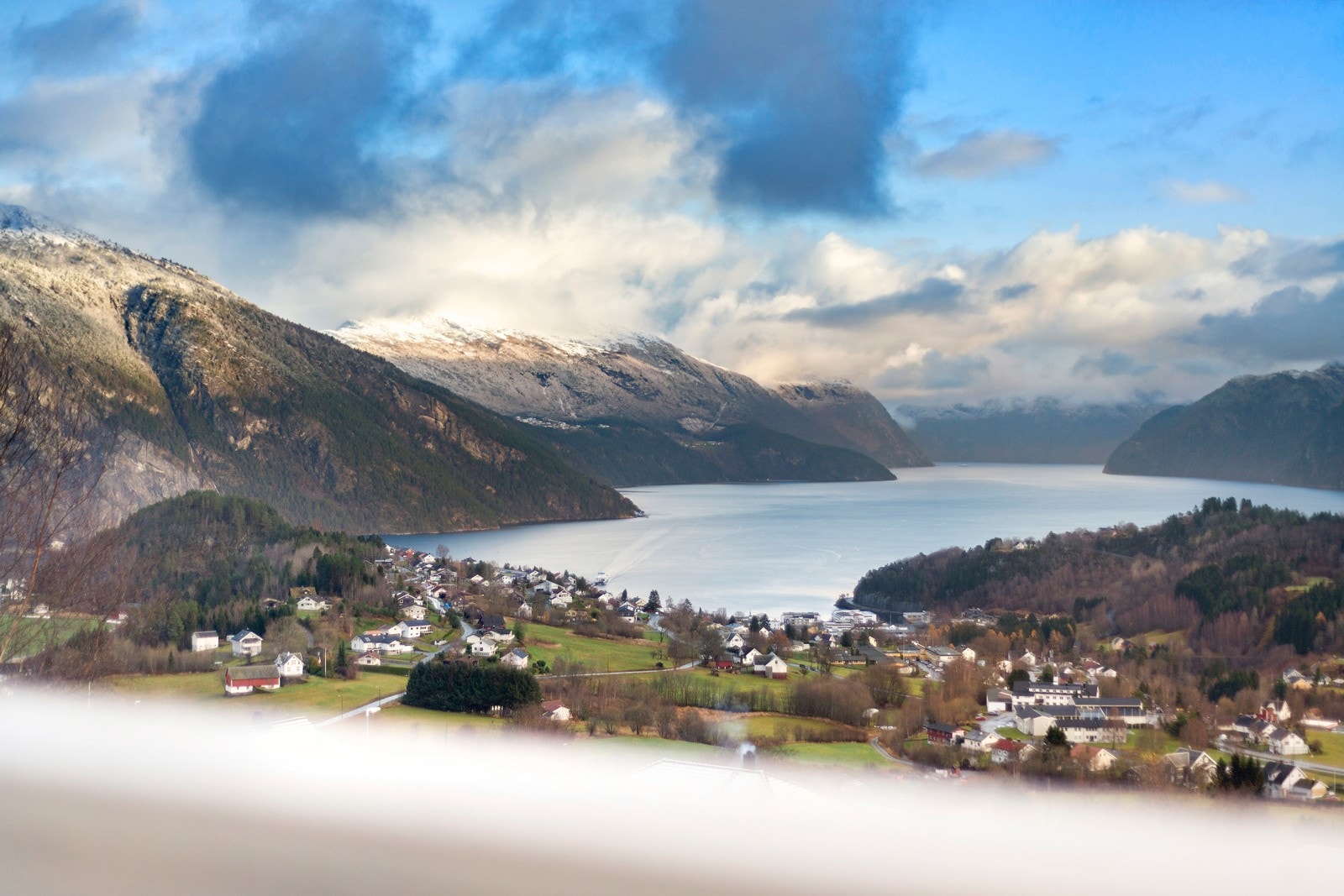 Se og nyt denne utsikten som forandrer seg i takt med årstidene. Galleribilde