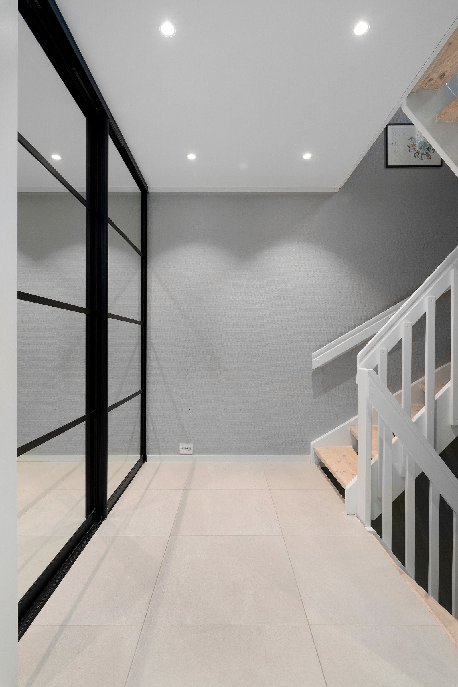 Vi beveger oss videre opp trappen til loftet. Galleribilde