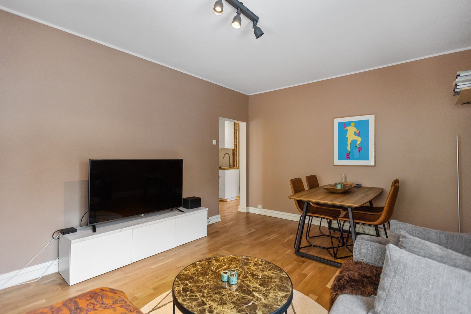 Innbydende stue Galleribilde