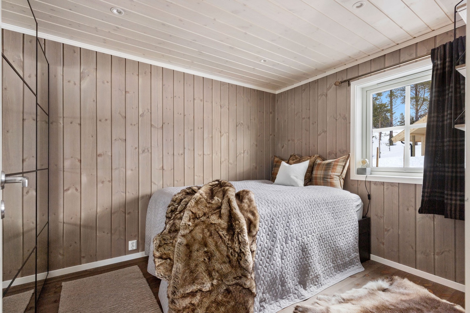 Soverom 3. Bildet er ikke av selve hytta. Galleribilde