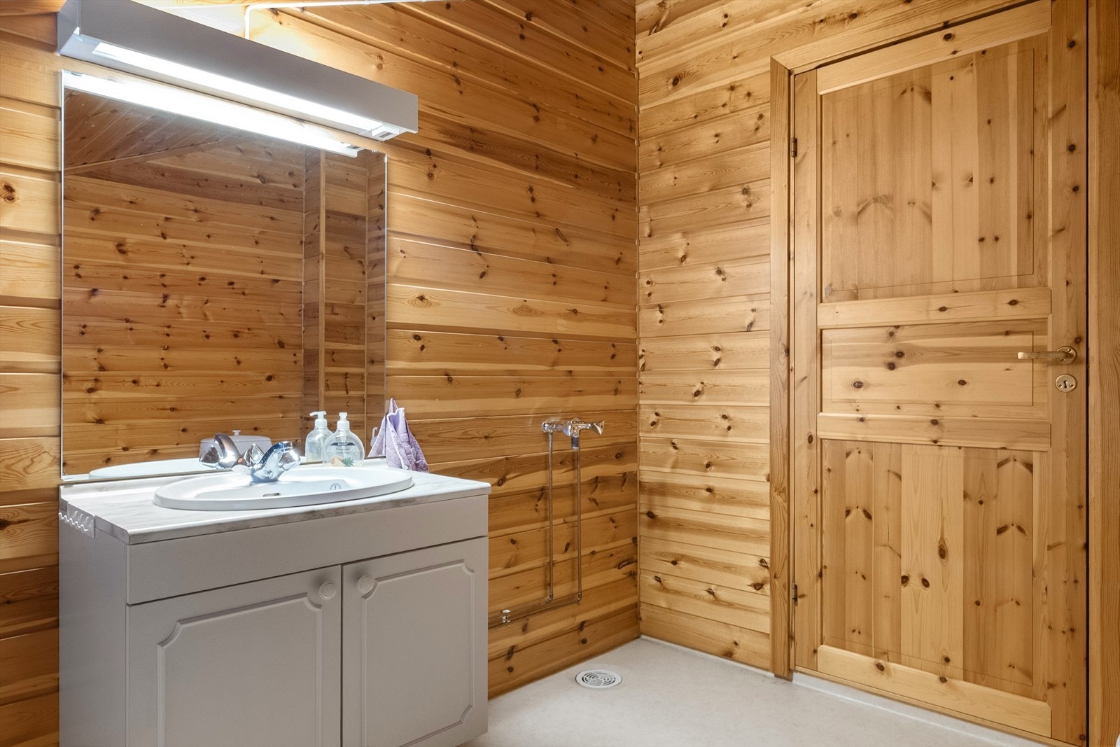 Opplegg for dusj gir fleksibilitet for familien. Galleribilde